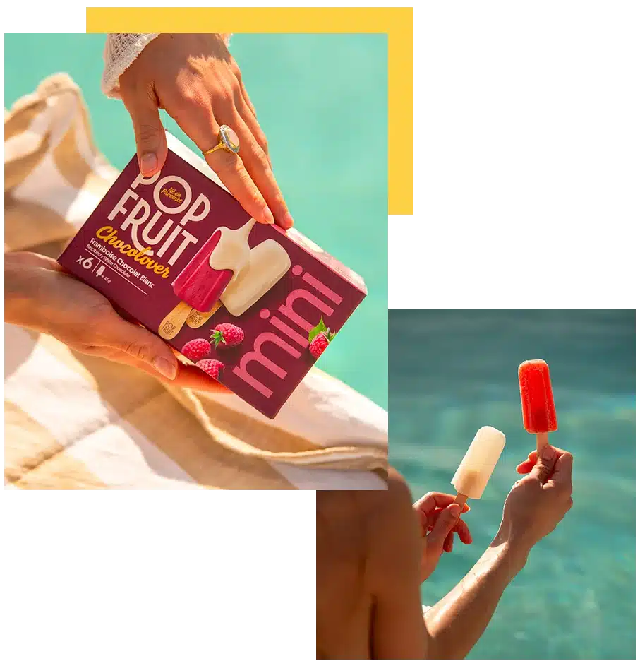 Lancement des nouveaux Pop fruit - Notre histoire Alfagel