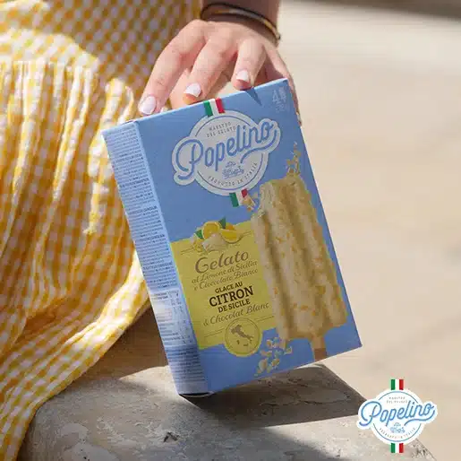 Popelino glace gelato bâtonnet - Alfagel