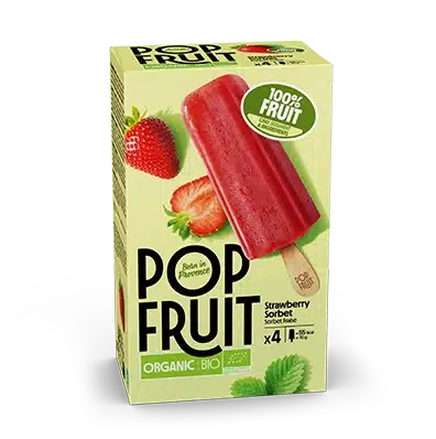 Pop Fruit sorbet bâtonnet bio - Alfagel