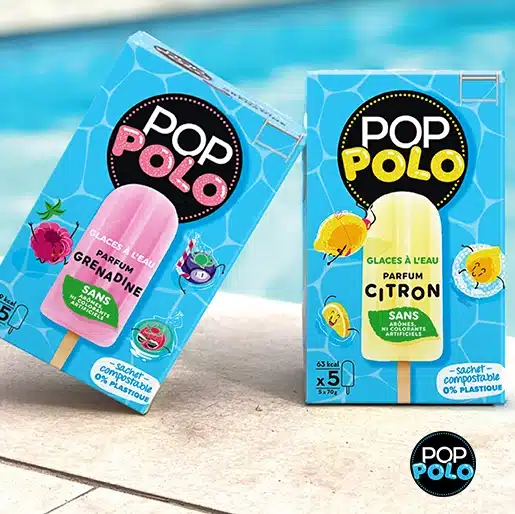 Pop Polo glace à l'eau - Alfagel